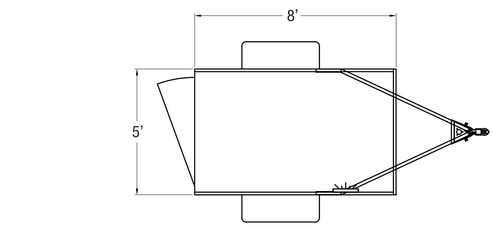 Sundowner MiniGO Trailer Floorplan
