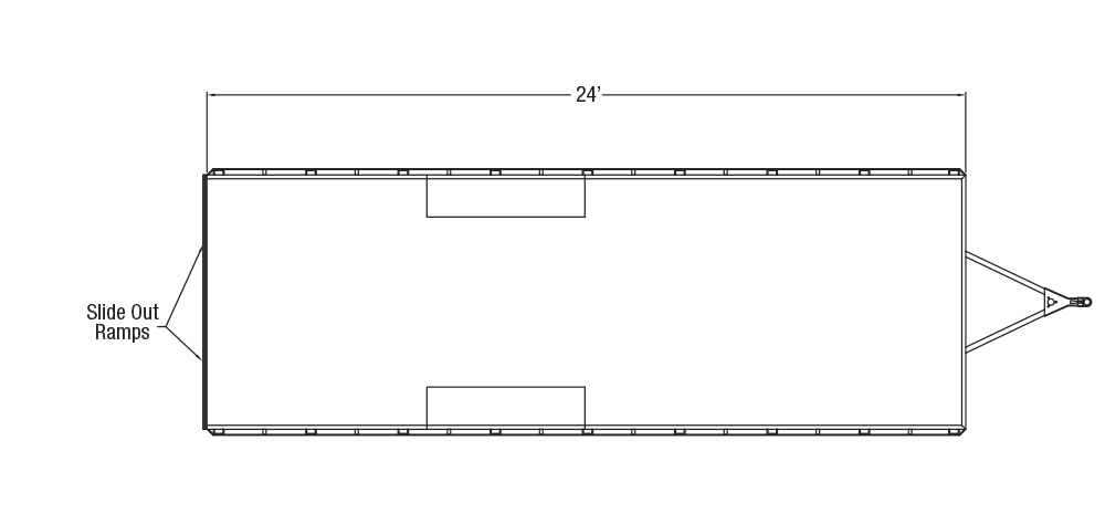 Sundowner AP Utility Trailer Floorplan