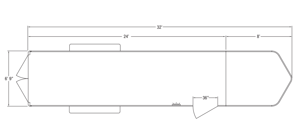 Sundowner Cargo Gooseneck Trailer Floorplan