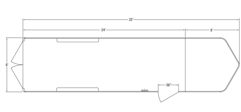 Sundowner Cargo Gooseneck Trailer Floorplan