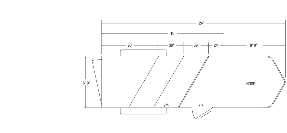 Sundowner Rancher Special Gooseneck Trailer Floorplan