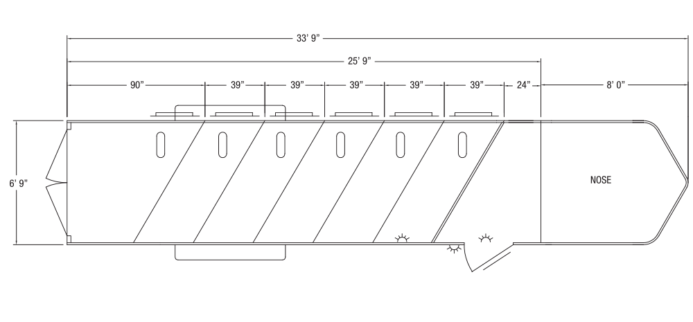 Sundowner Rancher Sport Gooseneck Trailer Floorplan