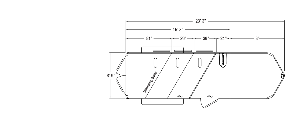 Sundowner Super Sport Gooseneck Trailer Floorplan