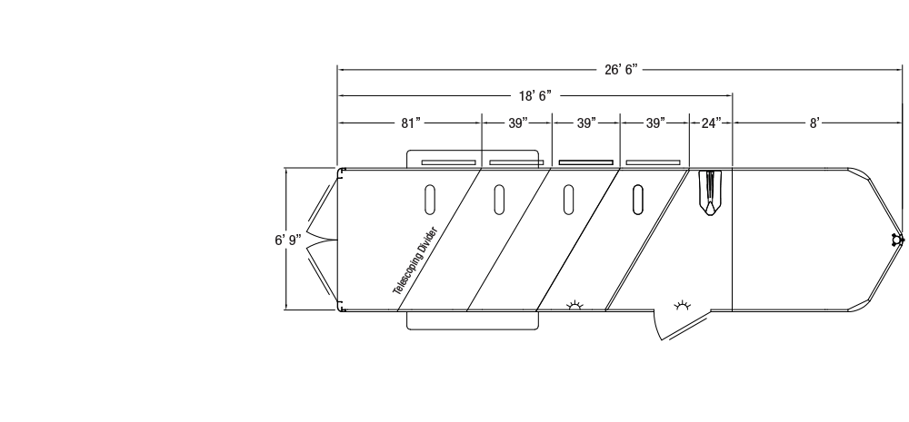 Sundowner Super Sport Gooseneck Trailer Floorplan