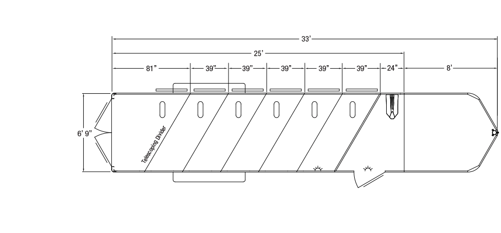 Sundowner Super Sport Gooseneck Trailer Floorplan