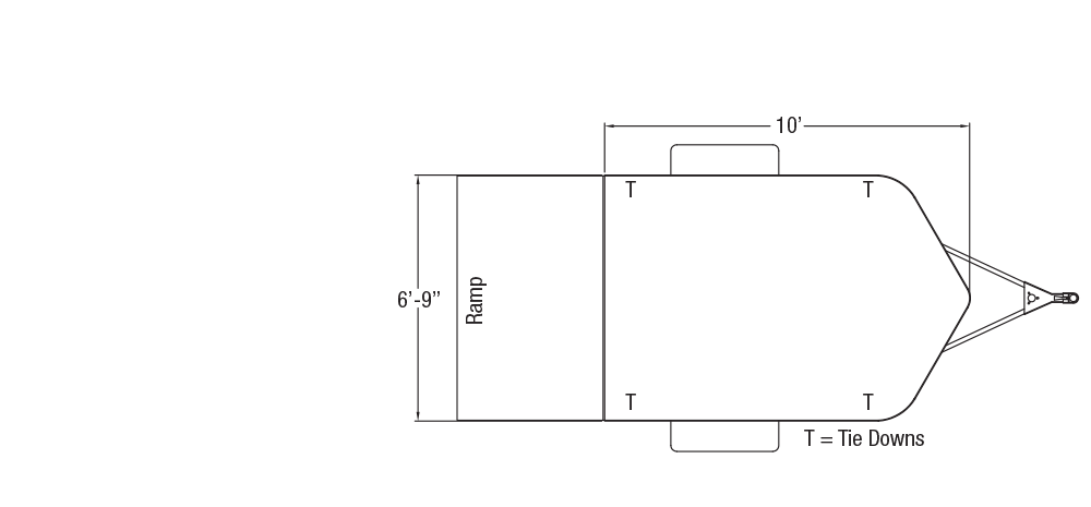 Sundowner Utility Trailer Floorplan